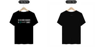 Nome do produto T-shirt Classic Chat GPT