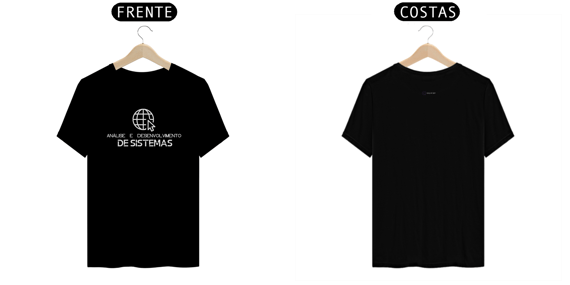 T-shirt Classic análise e desenvolvimento de sistemas