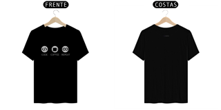 Nome do produto T-shirt Classic code coffee repeat