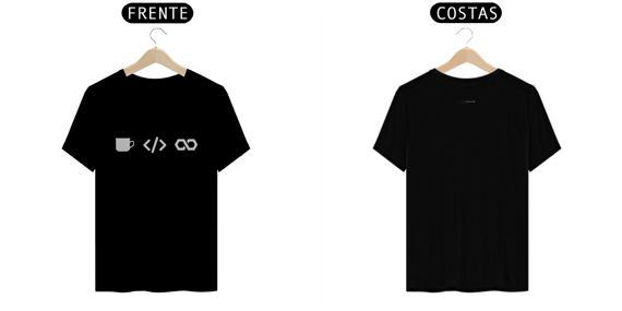 T-shirt Classic modelo 2 code coffee repeat