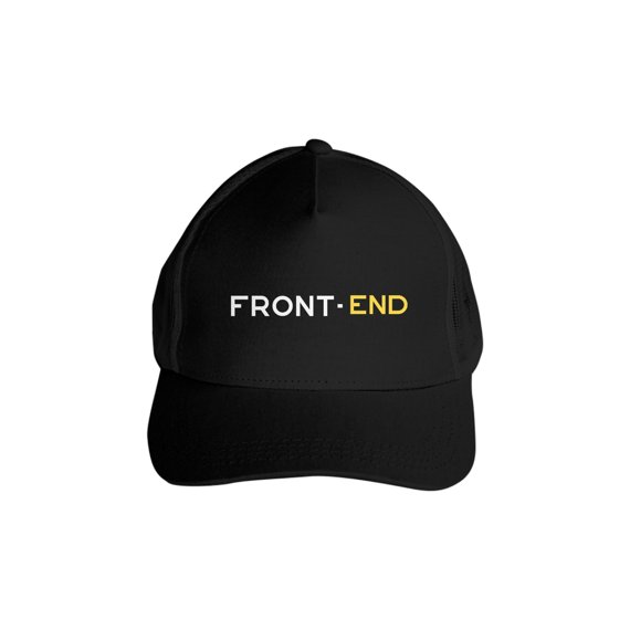 boné americano front-end preto