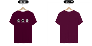 Nome do produto T-shirt Classic code coffee repeat