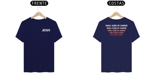 Nome do produto Camiseta Feminina Nada Além do Sangue