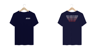 Nome do produto Camiseta Feminina Plus Size Nada Além do Sangue