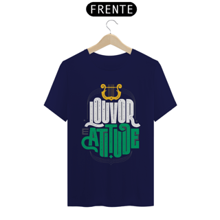 Nome do produto Camiseta Masculina Louvor e Atitude