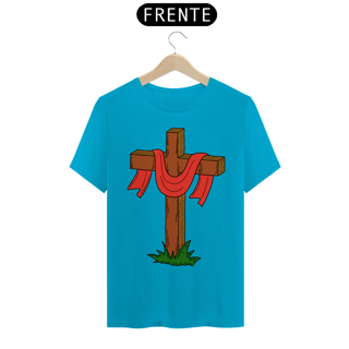 Nome do produto Camiseta Masculina Cruz Vazia