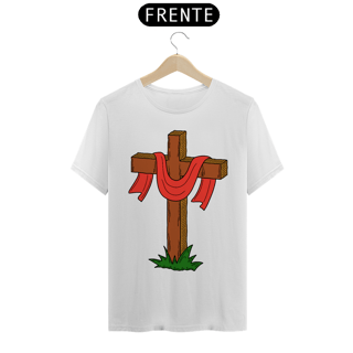 Nome do produto Camiseta Masculina Premium Cruz Vazia