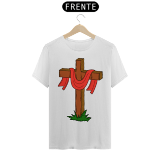 Nome do produto Camiseta Feminina Cruz Vazia