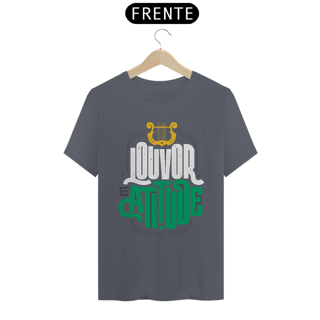 Nome do produto Camiseta Feminina Louvor e Atitude
