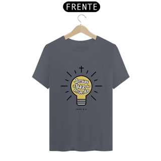 Nome do produto Camiseta Feminina Jesus a luz do mundo