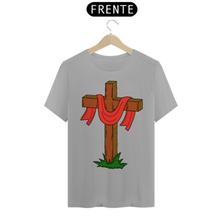 Nome do produto Camiseta Feminina Cruz Vazia