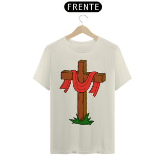 Nome do produto Camiseta Feminina Premium Cruz Vazia