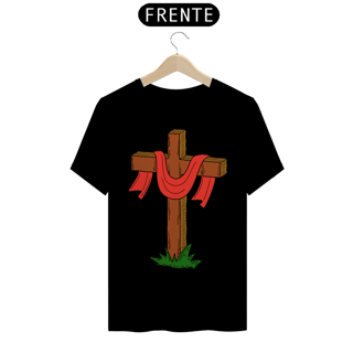 Nome do produto Camiseta Feminina Premium Cruz Vazia