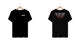 Nome do produto Camiseta Feminina Plus Size Nada Além do Sangue
