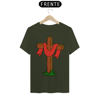 Nome do produto Camiseta Masculina Premium Cruz Vazia