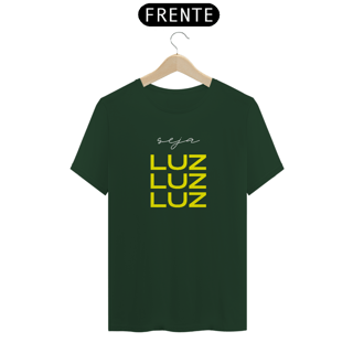 Nome do produto Camiseta Masculina Seja Luz