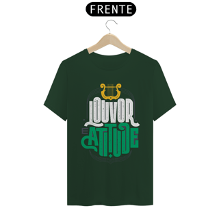 Nome do produto Camiseta Masculina Louvor e Atitude