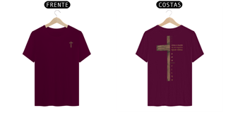 Nome do produto Camiseta Masculina Deus Amou o Mundo de Tal Maneira