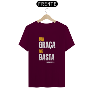 Nome do produto Camiseta Feminina Tua Graça me basta