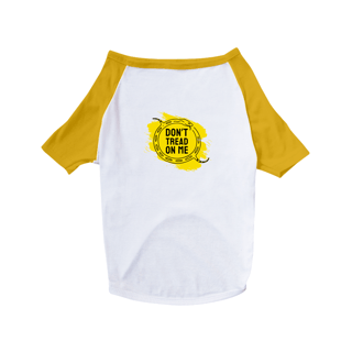 Nome do produto Pet T-Shirt - Dont Tread On Me #01