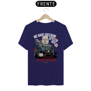 Nome do produto Camiseta - Freedom of Speech - Light Colored - [Prime Shirt]