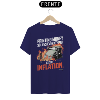 Nome do produto Camiseta - Printing Inflation - Light Colored - [Prime Shirt]