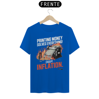 Nome do produto Camiseta - Printing Inflation - Light Colored - [Prime Shirt]