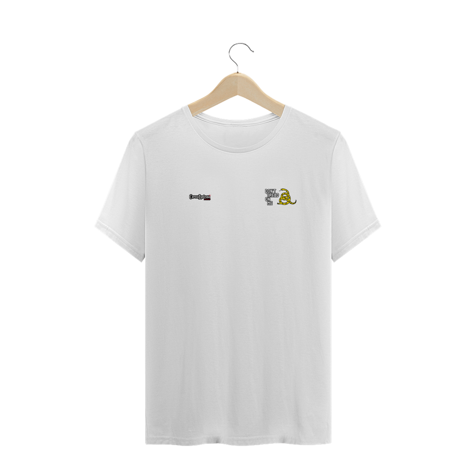 Camiseta - Dont Tread On Me - Minimalista #04 - [Plus Size]