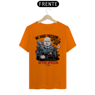 Nome do produto Camiseta - Freedom of Speech - Dark Colored - [Prime Shirt]