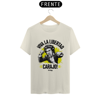 Nome do produto Camiseta - Viva La Libertad Carajo! Light Colored #01-  [Prime Shirt]