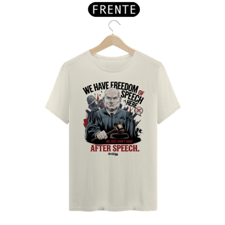 Nome do produto Camiseta - Freedom of Speech - Dark Colored - [Prime Shirt]