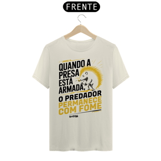 Nome do produto Camiseta - Presa armada, predador com fome - Dark Colored - [Prime Shirt]
