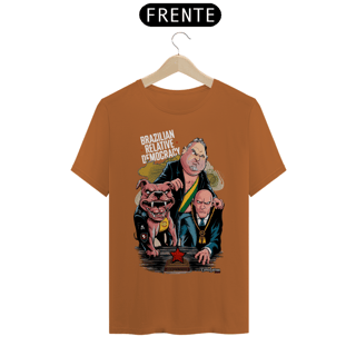 Nome do produto Camiseta - Brazilian Relative Democracy - Light Colored - [Prime Shirt]