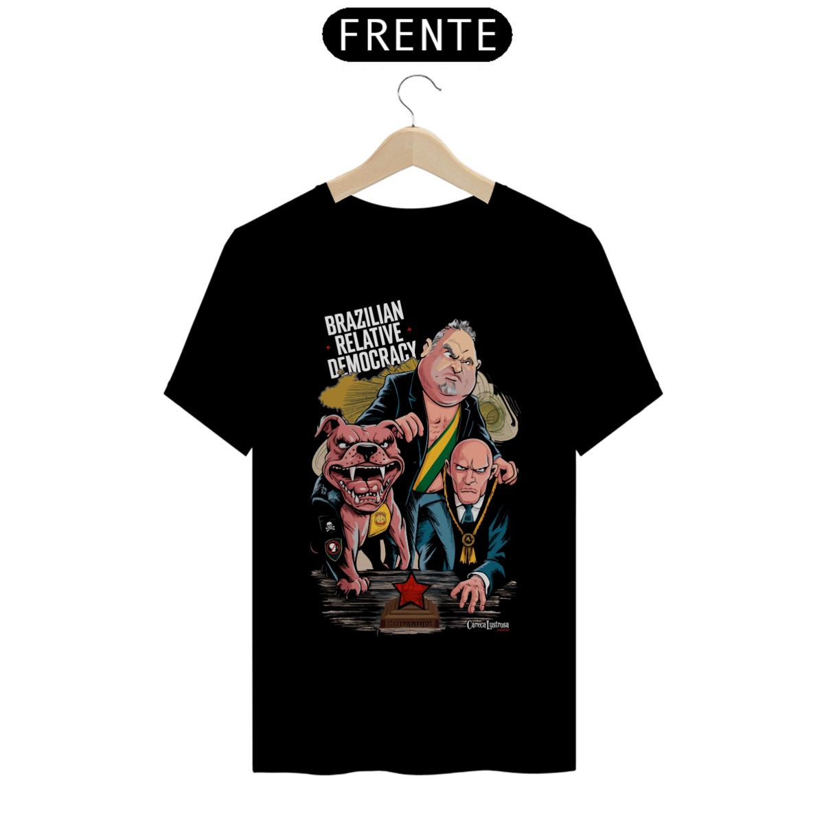 Nome do produto: Camiseta - Brazilian Relative Democracy - Light Colored - [Prime Shirt]