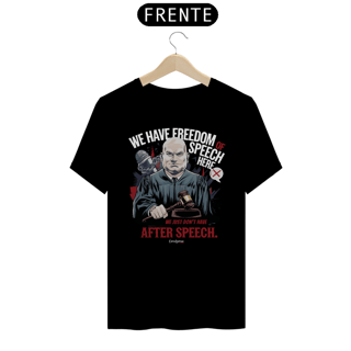Camiseta - Freedom of Speech - Light Colored - [Prime Shirt]