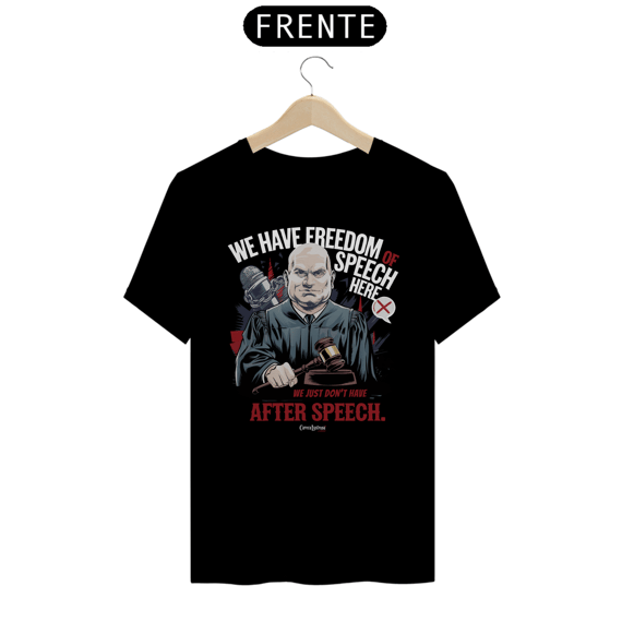 Camiseta - Freedom of Speech - Light Colored - [Prime Shirt]