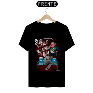 SUS para você, pão sírio para mim - Light Colored/Red Background - [Prime Shirt]