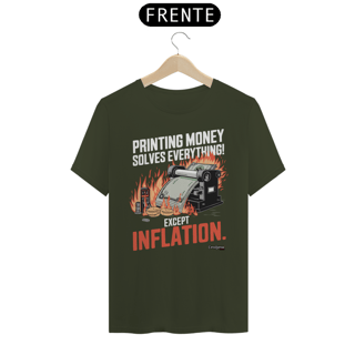 Nome do produto Camiseta - Printing Inflation - Light Colored - [Prime Shirt]