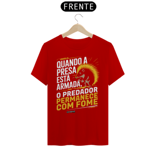 Nome do produto Camiseta - Presa armada, predador com fome - Light Colored - [Prime Shirt]