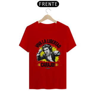 Nome do produto Viva La Libertad, Carajo! - Dark Colored - [Quality Shirt]
