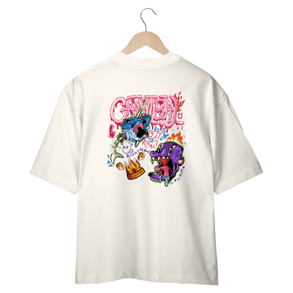 Camiseta Oversized - Streetwear