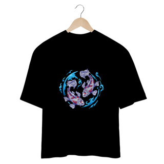 Camiseta Oversized-Oriental