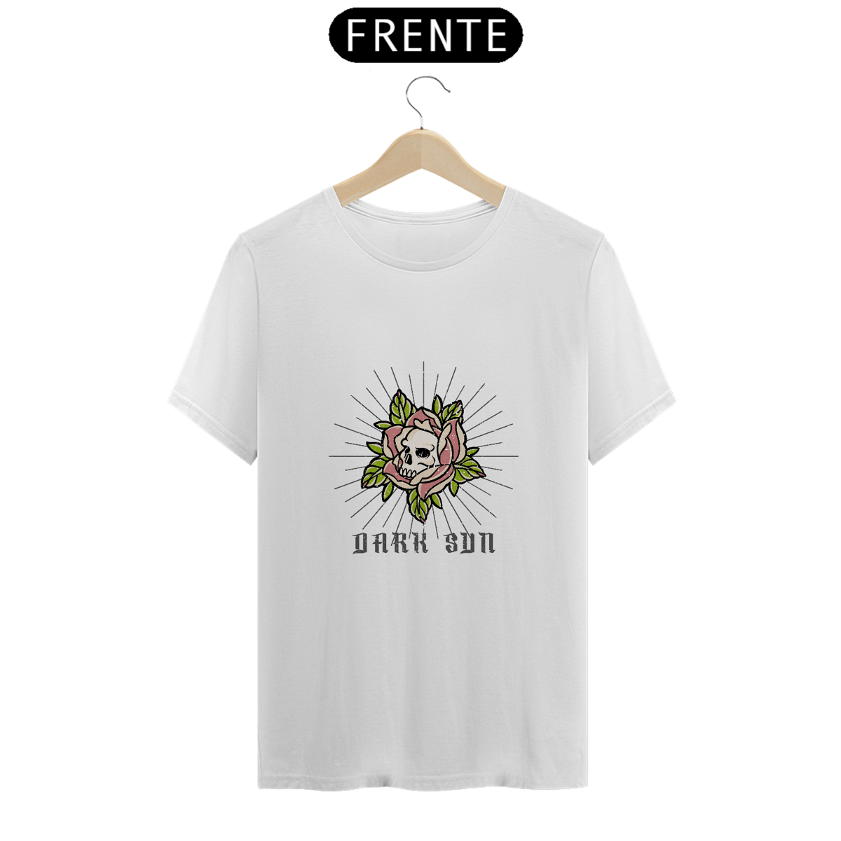 Nome do produto: Rose skull