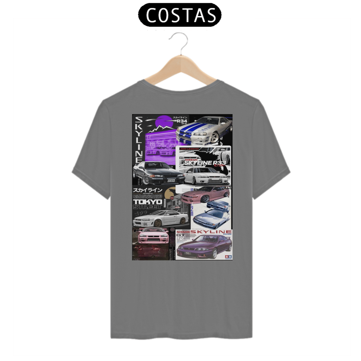 Nome do produto: Camiseta Skyline unissex