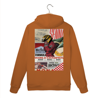 Nome do produto Moletom Ayrton Senna c/ capuz