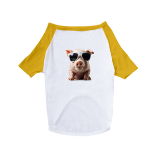 Nome do produto BonusPig1 - Camisa Pet Dog