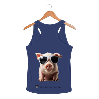 Nome do produto BonusPig1 - Regata Fem Sport Dry UV