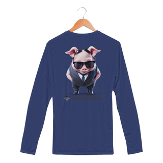 Nome do produto BonusPig1 - Camisa Manga Longa Sport Dry UV