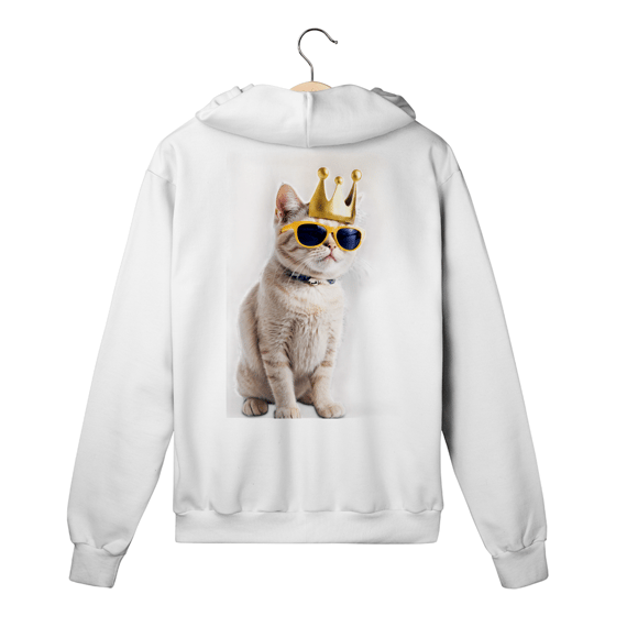 BonusCat1 - Moletom Com Ziper