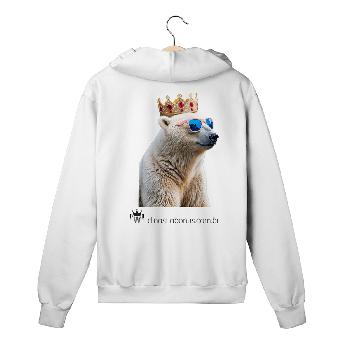 Nome do produto: BonusBear1 - Moletom Com Ziper
